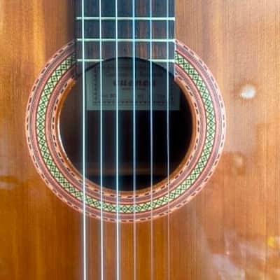 Cuenca Mod 10 spanish classical massive cedar top + gigbag 2000 image 9
