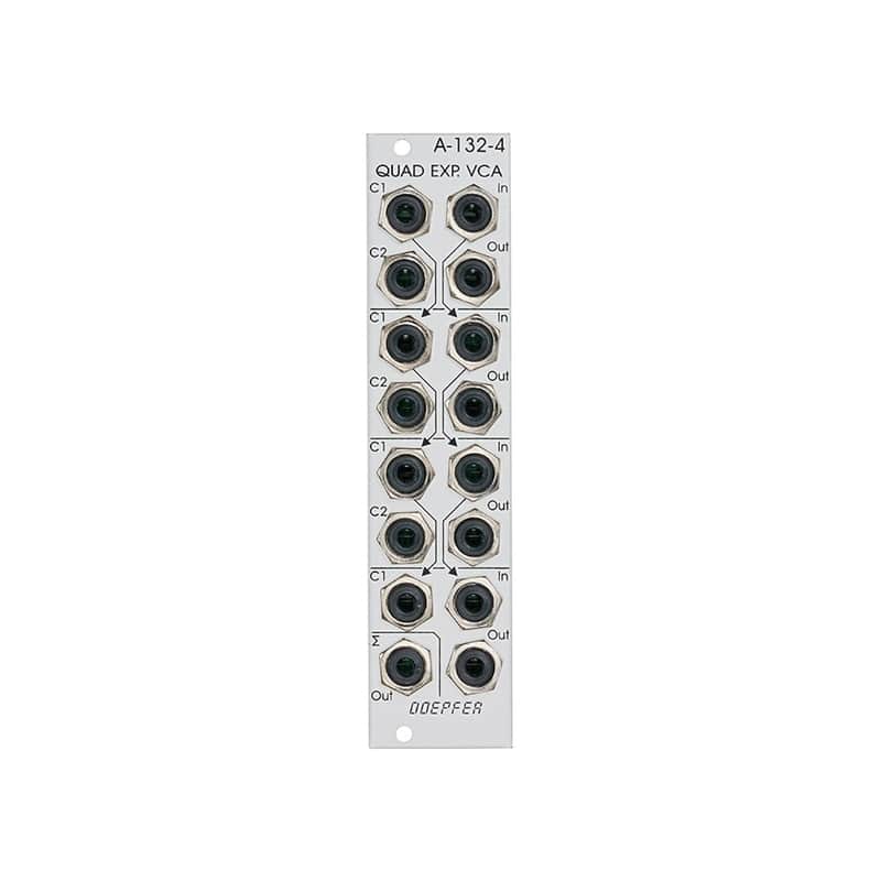 Doepfer A-132-4 Quad Exponential VCA Eurorack Module image 1