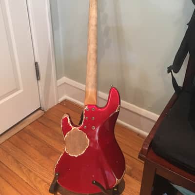 Sandberg California II Marlowe DK 4 String Bass 2017 Special Marlowe DK Red image 2