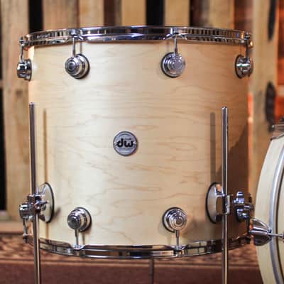 DW Collector's Standard Maple Natural Satin Oil Drum Set - 24,13,18 - SO#1444896 image 5