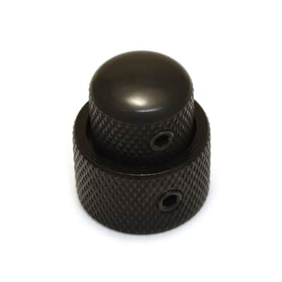 Concentric Stacked Guitar Knob For Import Pots - BLACK