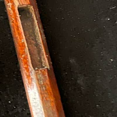 Antique vintage Conrad Gotz*** 3 star bow Violin Bow - grafted, repaired, and just a bit longer image 11