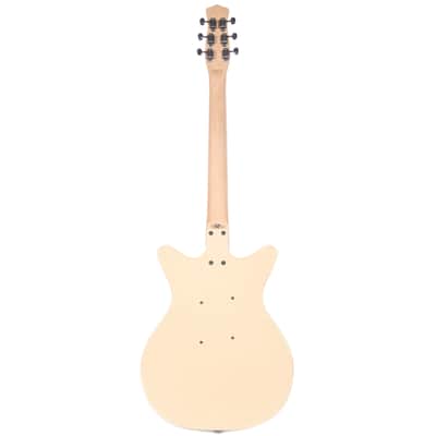 Danelectro STOCK 59-VINT CREAM Stock '59 Series Double Cutaway Shorthorn Shape 6-String Electric Guitar image 5