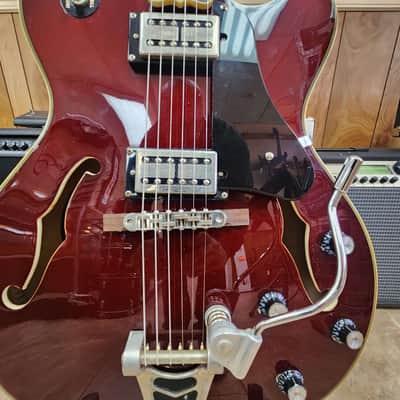 Epiphone Emperor Swingster with Rosewood Fretboard 2014 - 2019 - Wine Red image 19