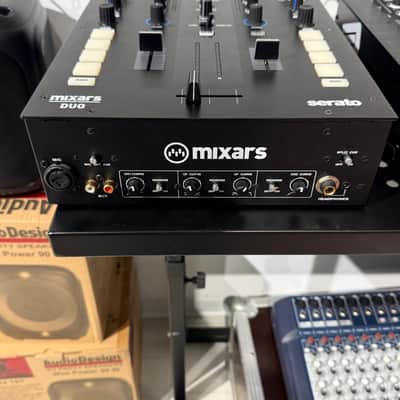 Mixars Duo MKII 2-Channel DJ Battle Mixer for Serato DJ 2010s - Black image 2