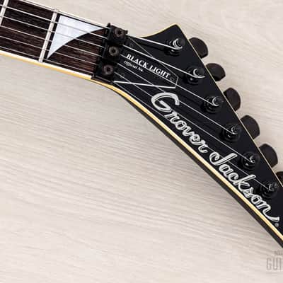 1995 Grover Jackson Limited Edition Black Light King V, 1 of 200 w/ Seymour Duncan, Japan image 4