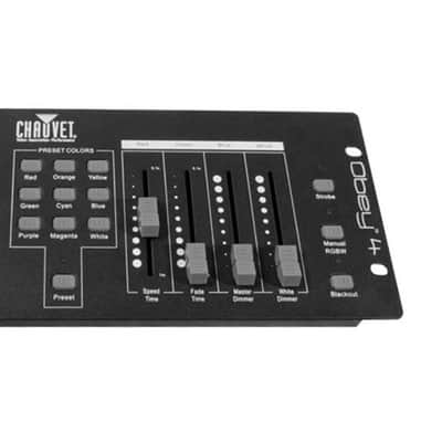 Chauvet DJ Obey 4 DMX 4 Channel LED Wash Light Controller RGBA/RGBW image 4