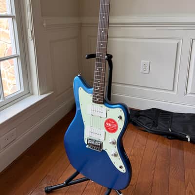 Squier Paranormal Jazzmaster XII 12-String Electric Guitar - Lake Placid Blue image 3