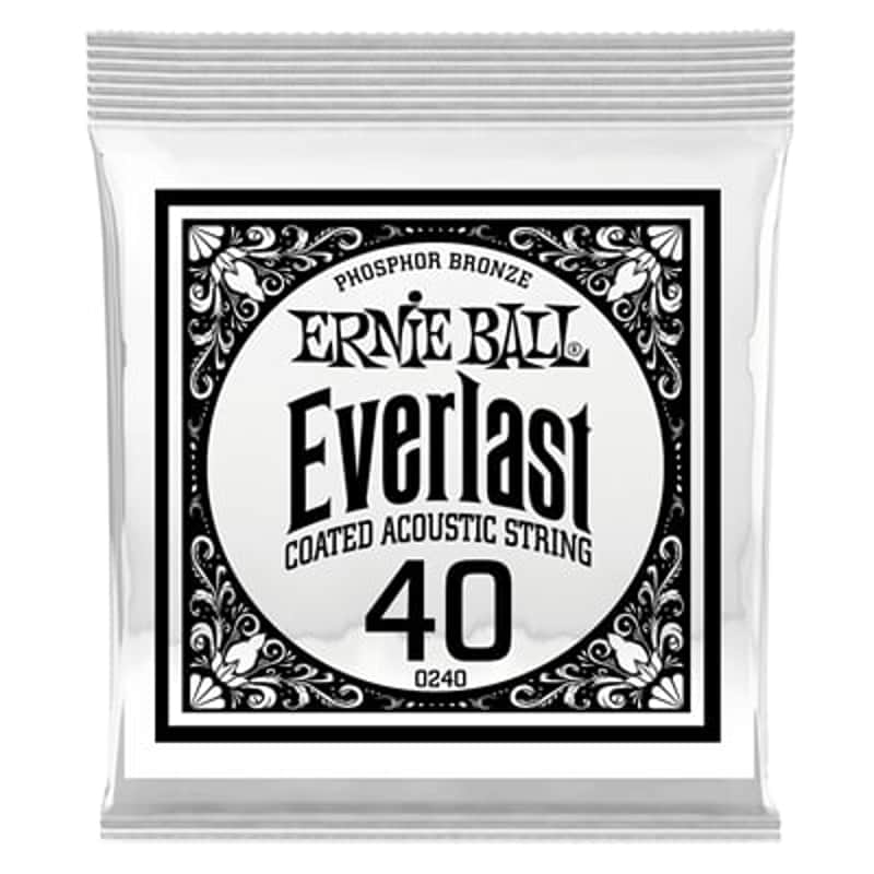 Ernie Ball Ernie Ball Everlast Phosphor Bronze Wound Single 04...