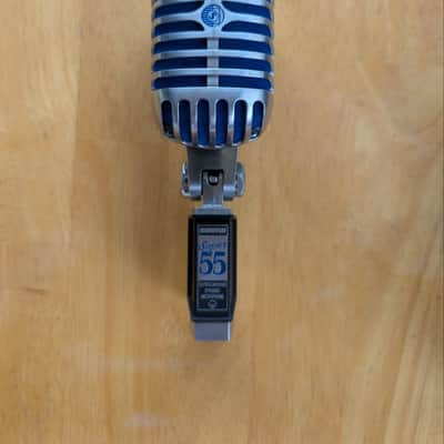 Shure Super 55 Deluxe Supercardioid Dynamic Microphone - Chrome image 1