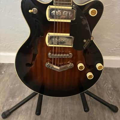 Gretsch G2655-P90 Streamliner Center Block Double Cutaway with V-Stoptail 2021 - Present - Brownstone image 2