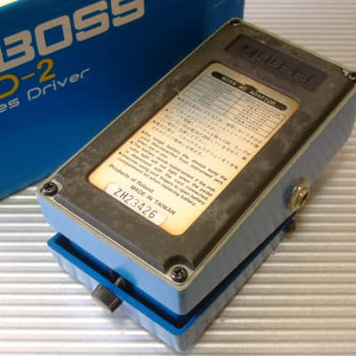 The First Year Mar 1995 Boss BD-2 Blues Driver w/ Original Box (Silver Label) image 3