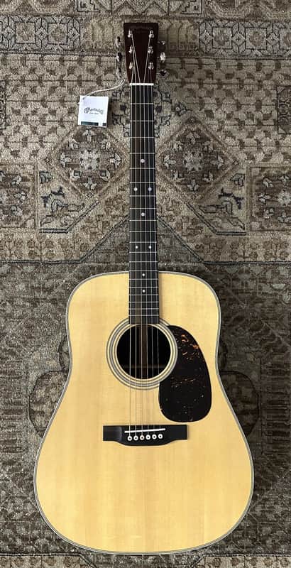 Martin D-28 Satin Standard Series 2025 Dreadnought Acoustic Guitar w/ Molded Hard Case & Free Pro Setup image 1