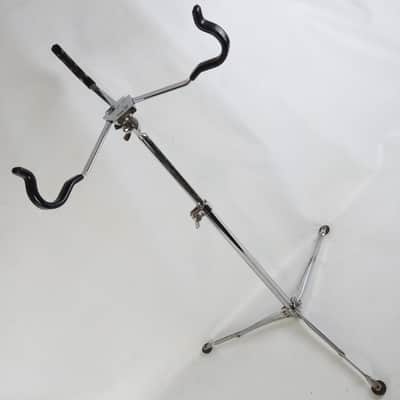 Ludwig 1st-Gen WFL Atlas Flat Base Snare Drum Stand Chrome Flush Mickey Mouse50s image 1