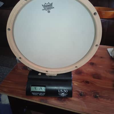 TAMA PICCOLO SNARE DRUM (see video)13" 8L 80's - NATURAL LACQUER-FREE SHIP TO C-USA! image 12