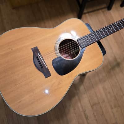 Vintage 1968/1969 Yamaha FG-180 Dreadnought Acoustic Guitar (Red Label / Nippon Gakki) image 4