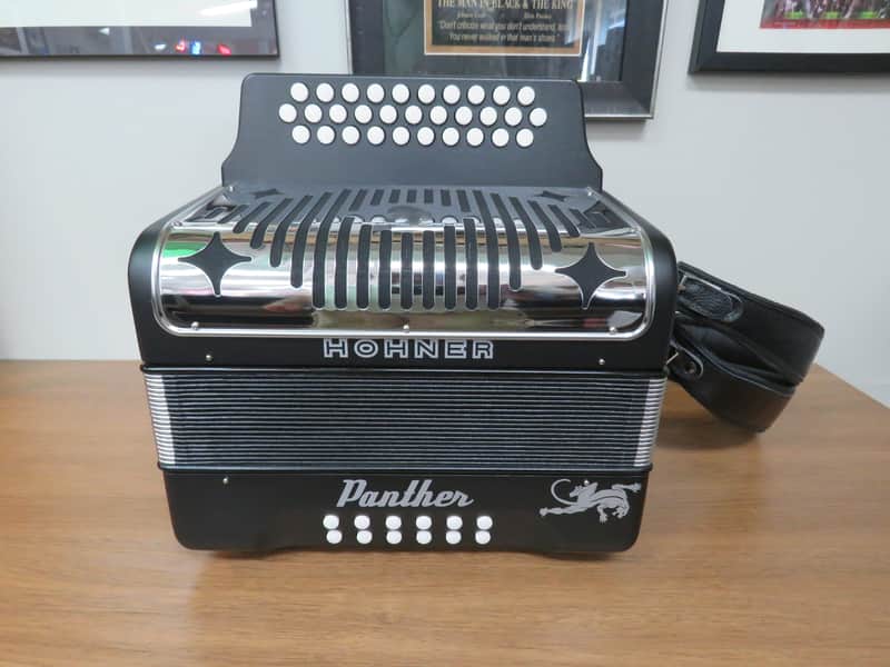Hohner HA-3100GB Panther Accordion G/C/F Keys