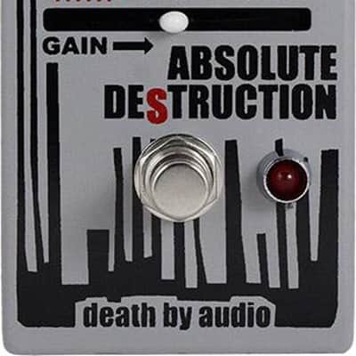 New Death By Audio Absolute Destruction Guitar Effects Pedal w/ Cables! image 3