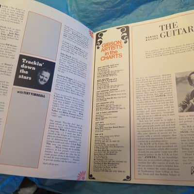 vintage 1968 Gibson Gazette catalog periodical Volume 8 No 2 Les Paul model reintroduction Barney Kessel artists gallery Larry Coryell paper case candy image 17