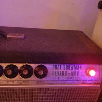 Fender Dual showman reverb 1968 - TFL 500000 (silver face) image 5