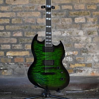 ESP USA Viper - Dark Green Sunburst image 16