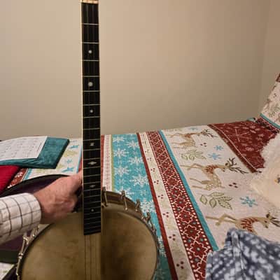 Dayton  4 String Tenor Early 1900's antique  - Original image 5