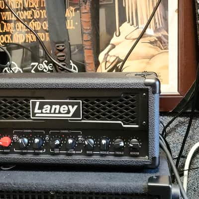Laney IRF-DUALTOP Ironheart Dualtop 2-Channel 60-Watt Guitar Amp Head 2023 - Present - Black imagen 2