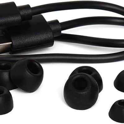 Soho W1 Bluetooth headphones in ear buds wireless, black image 4
