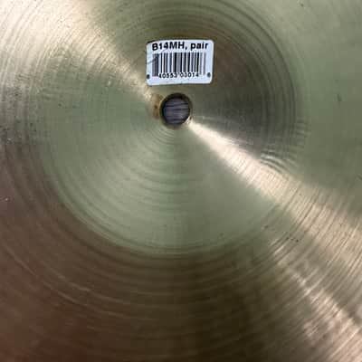 Meinl Cymbals Byzance Traditional Medium Hi-hat Cymbals - 14 inch #3185 image 20