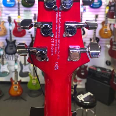 PRS SE Custom 24 Limited Edition Electric with Gigbag - Ruby image 12