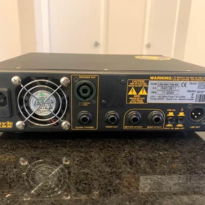 Markbass Little Mark Tube 800 Bass Amp Head - 800-Watt - Black image 3