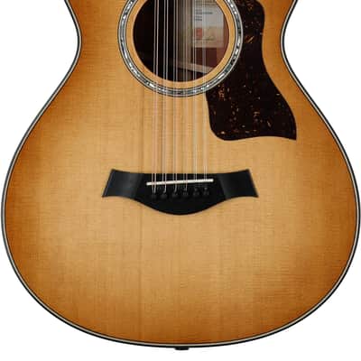 Taylor 552ce 12-Fret Urban Ironbark Grand Concert Acoustic-Electric Guitar (with Case), Shaded Edge Burst image 6