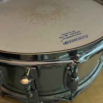 1970s Ludwig S-101 Standard 5x14" Aluminum Snare Drum image 3