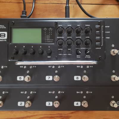 Fractal Audio AX8 Amp Modeler/Multi-FX + EV-1 Expression Pedal and Cables image 2