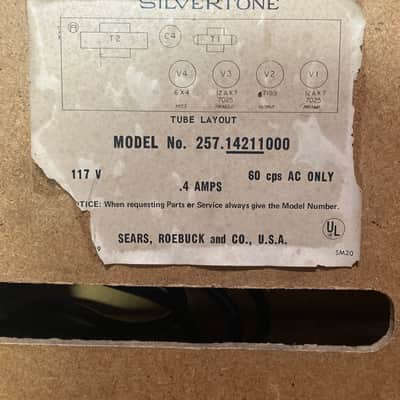 Silvertone Model 1421 10XL 10-Watt 1x8 Guitar Combo image 5
