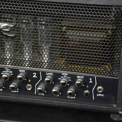 CRATE BV300H Blue Voodoo 300-Watts all tube powerhouse Guitar/Bass head*made at the old Ampeg factory/St.Louis/USA*excellent condition from our showroom*original user manual*clean channel=1969 SVT circuit!WOW! image 10