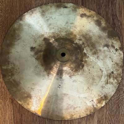 Vintage 14" Top Hat or Crash Cymbal 550 Grams image 1