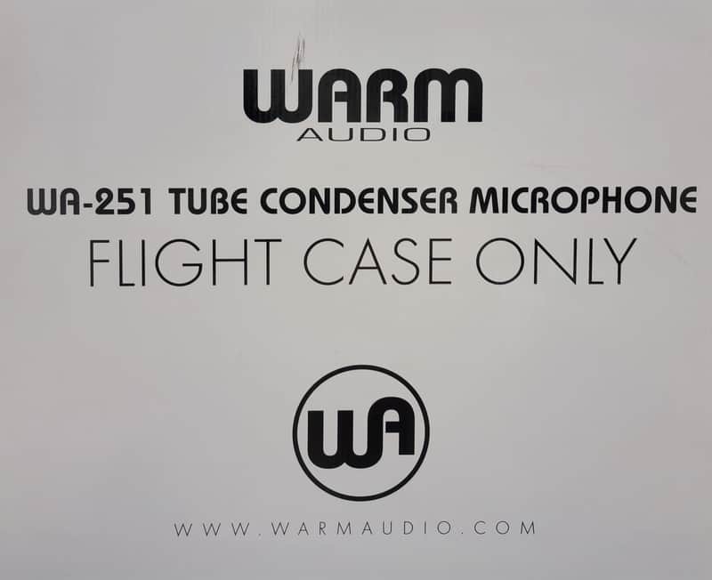Warm Audio Flight Case for WA-251 Microphone (Universal Case) image 1