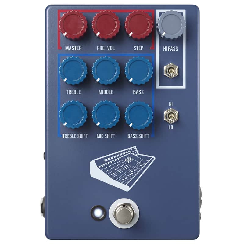 JHS Colour Box V2 Preamplifier Pedal - 10 Year Anniversary Colorway image 1