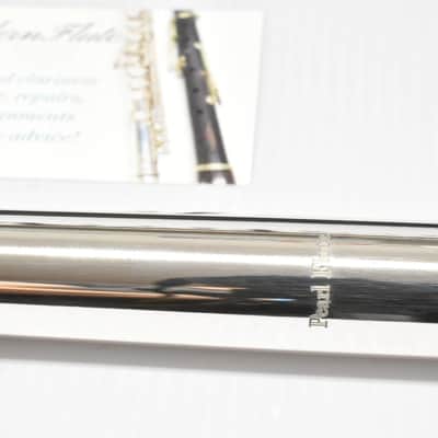 Mint Pearl 795 Elegante Semi-Pro Open Hole Flute Inline G & B Foot Sterling (MSRP $4069.99) image 3