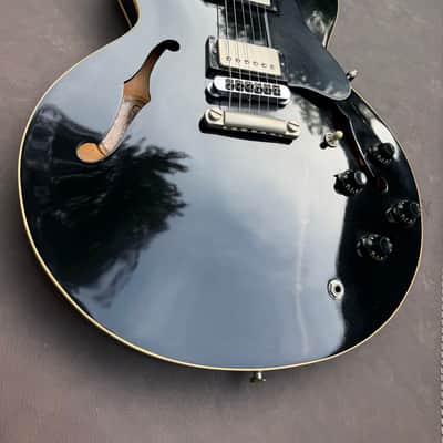 1982 Gibson ES-335 Dot - Ebony - SUPER CLEAN - collector grade with hang tags image 8