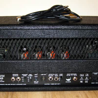 Carvin X100B Series IV Reissue Guitar Amp Head & Foot Switch image 6