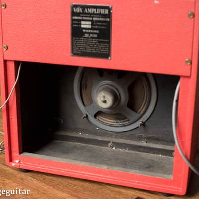 Vintage Vox AC4 1964 Red image 17