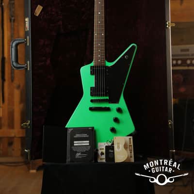 Gibson Custom Shop M2M '59 Explorer 2020 - Neon Green image 1