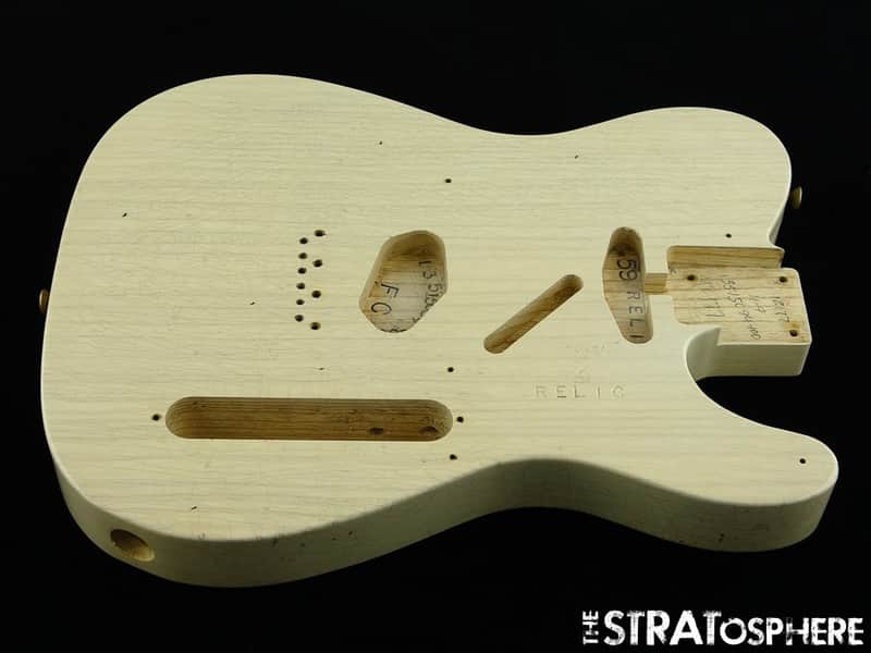 Fender USA Custom Shop Journeyman Relic 1959 Telecaster BODY 59 Tele Aged WBL image 1