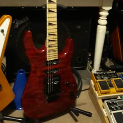 Jackson JS34Q DKAM - 2021 Transparent Red image 1