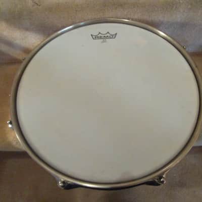 Ludwig Vintage 1966 gold sparkle Jazz Festival snare drum exceptional! image 13