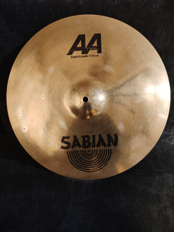 Sabian 17" AA Fast Crash Cymbal 2002 - 2010 - Brilliant image 1