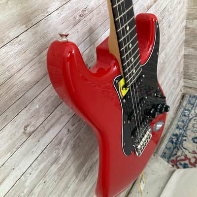 Used Fender Player Stratocaster with Ebony Fretboard Ferrari Red image 4