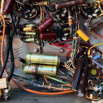Modified Magnecord PT6J Mic Pre / DI / Guitar Amp w Triad Transformers and 6V6 image 5